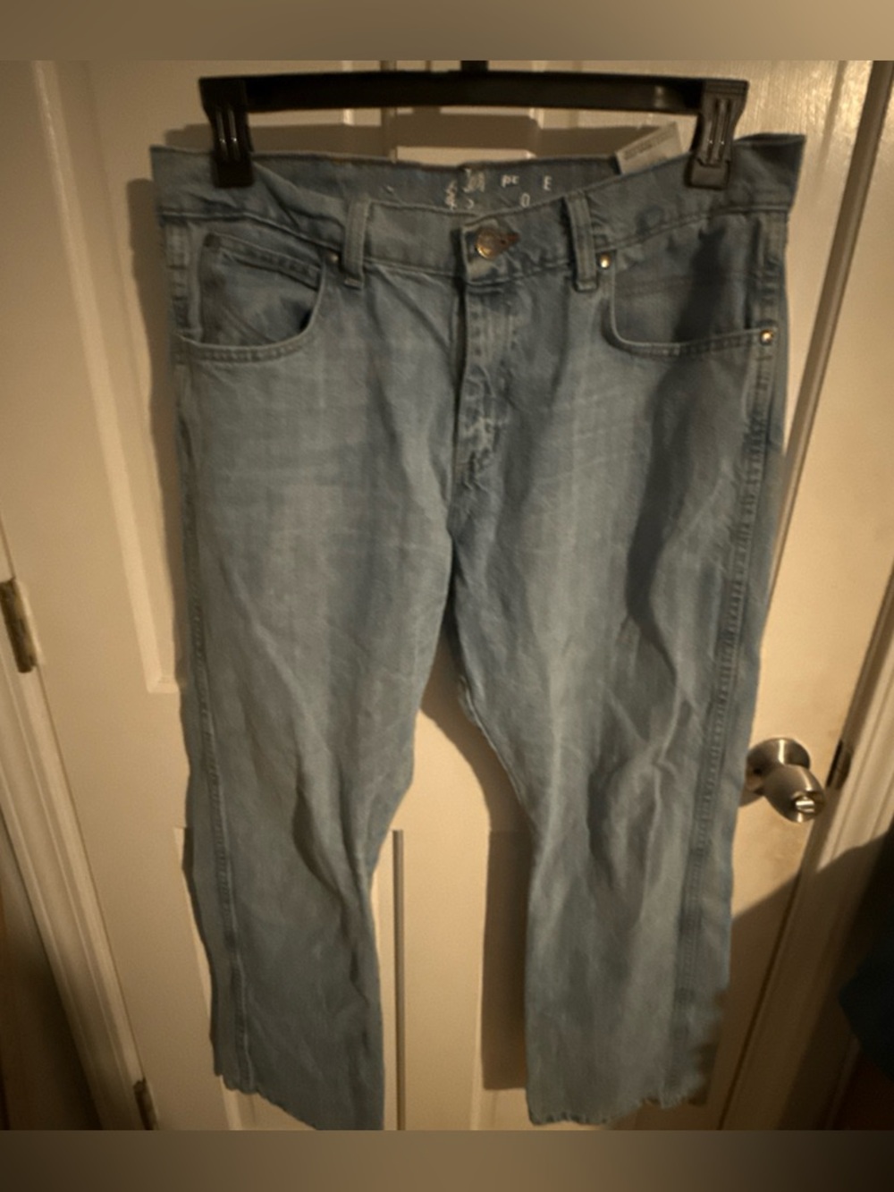 Wrangler Light Blue Men’s Jeans - Casual Straight Fit boot cut. 34/32